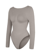 Long Sleeve Bust & Waist Support Bodysuit