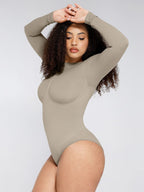 Long Sleeve Bust & Waist Support Bodysuit