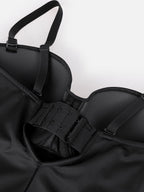 Waist & Abdomen Shaping Bodysuit With Removable Straps