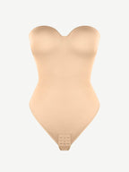 Waist & Abdomen Shaping Bodysuit With Removable Straps