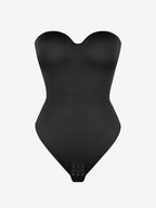 Waist & Abdomen Shaping Bodysuit With Removable Straps