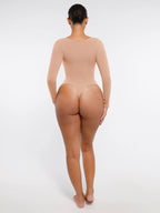 Long Sleeve Chest & Tummy Control Bodysuit