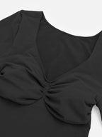 Long Sleeve Chest & Tummy Control Bodysuit