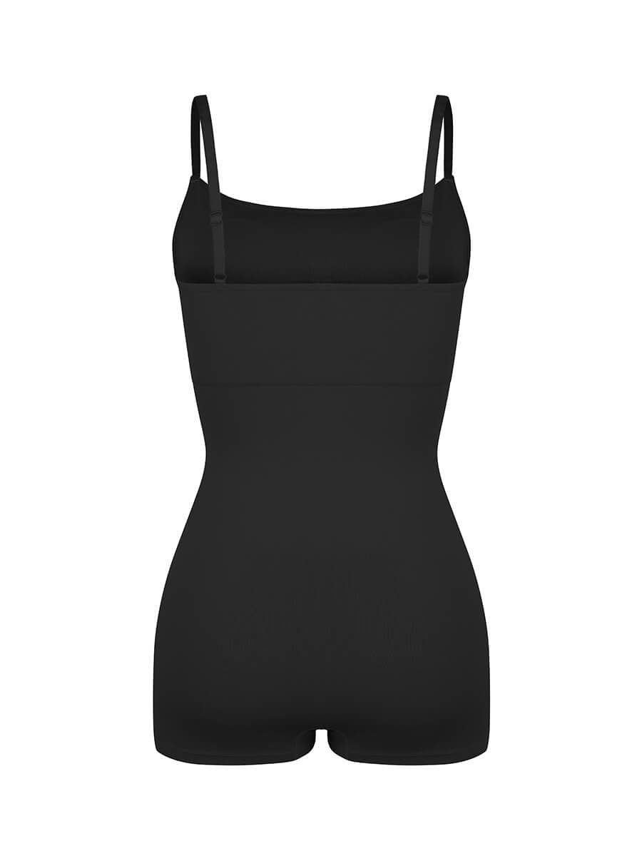 Panty Style Waist and Abdomen Shaping Bodysuit - Auxieswear