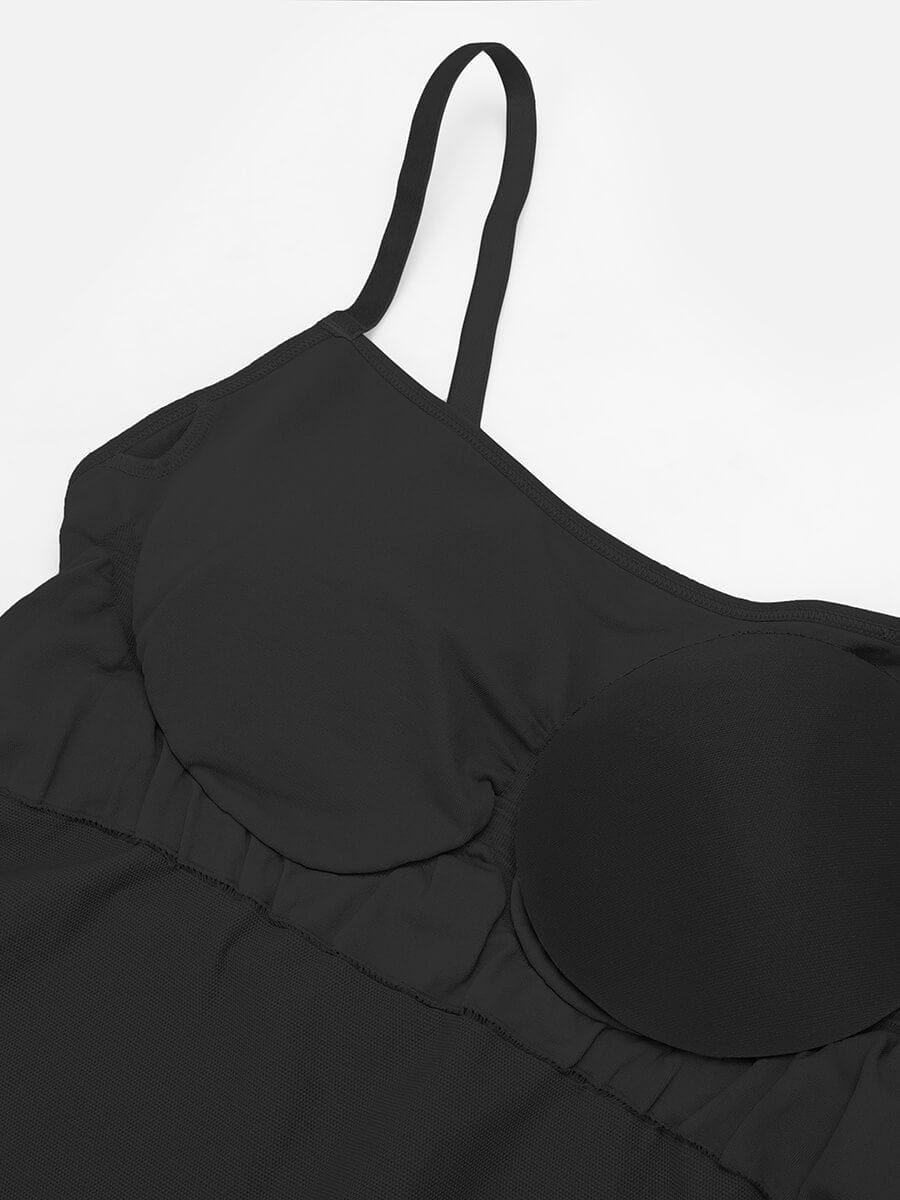 Panty Style Waist and Abdomen Shaping Bodysuit - Auxieswear