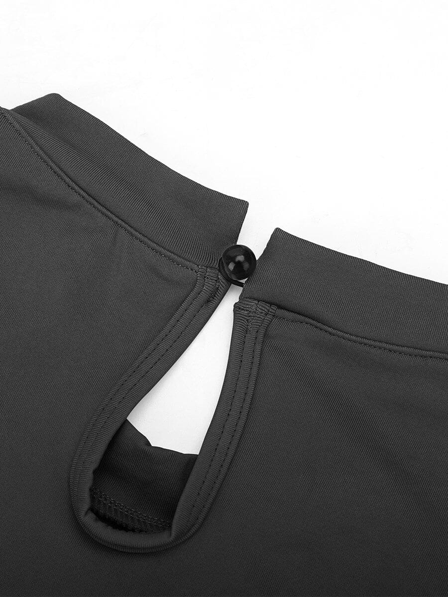 Cap Sleeve Waist & Abdomen Shaping Bodysuit