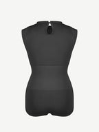 Cap Sleeve Waist & Abdomen Shaping Bodysuit