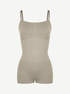 Panty Style Waist and Abdomen Shaping Bodysuit