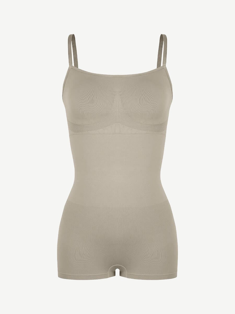 Panty Style Waist and Abdomen Shaping Bodysuit