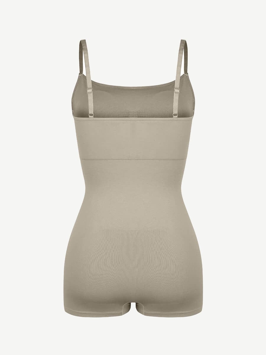 Panty Style Waist and Abdomen Shaping Bodysuit