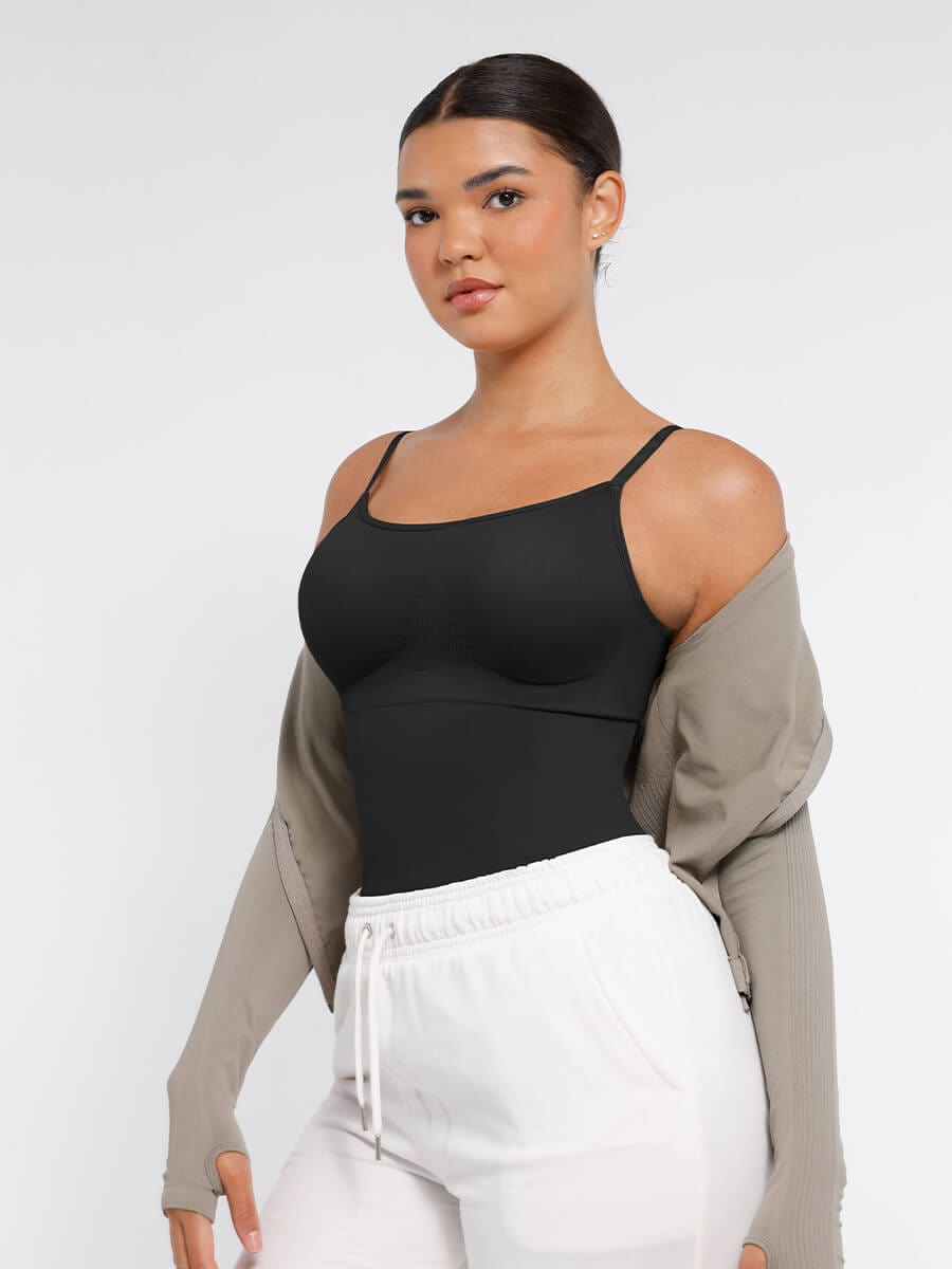 Panty Style Waist and Abdomen Shaping Bodysuit