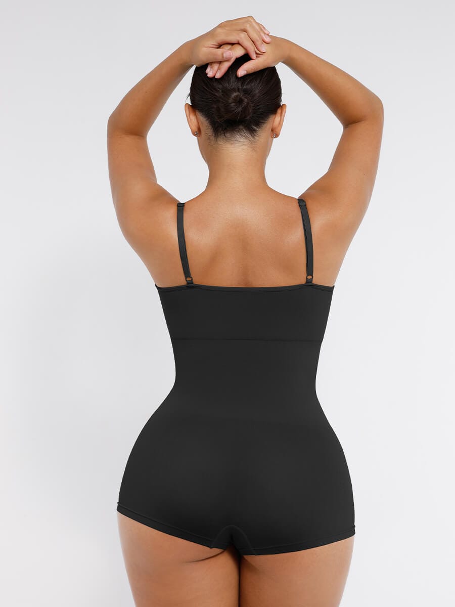 Panty Style Waist and Abdomen Shaping Bodysuit