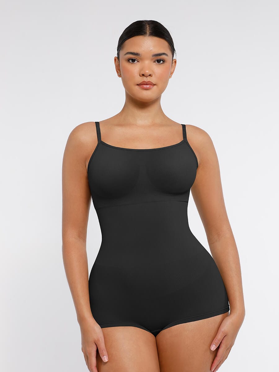 Panty Style Waist and Abdomen Shaping Bodysuit