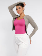 Panty Style Waist and Abdomen Shaping Bodysuit