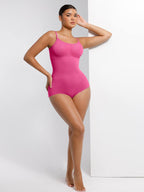 Panty Style Waist and Abdomen Shaping Bodysuit