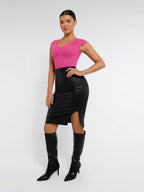 Deep V Waist & Abdomen Shaping Bodysuit