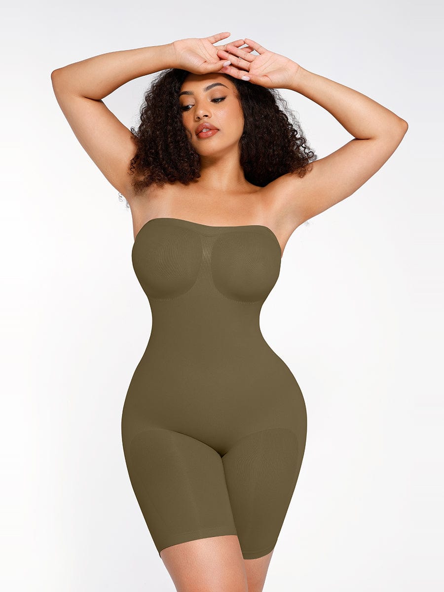 Butt Lifting & Tummy Control Strapless Body Shaper
