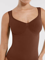 Diamond Neck Bust & Waist Control Bodysuit