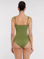 Diamond Neck Bust & Waist Control Bodysuit