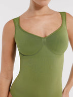 Diamond Neck Bust & Waist Control Bodysuit