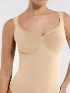 Diamond Neck Bust & Waist Control Bodysuit