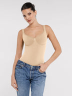 Diamond Neck Bust & Waist Control Bodysuit