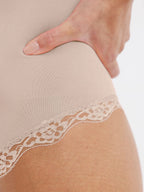 Lace Waist & Abdomen Shaping Bodysuit