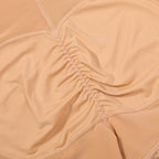 High Waist Thigh Slimmer With Front Zipper