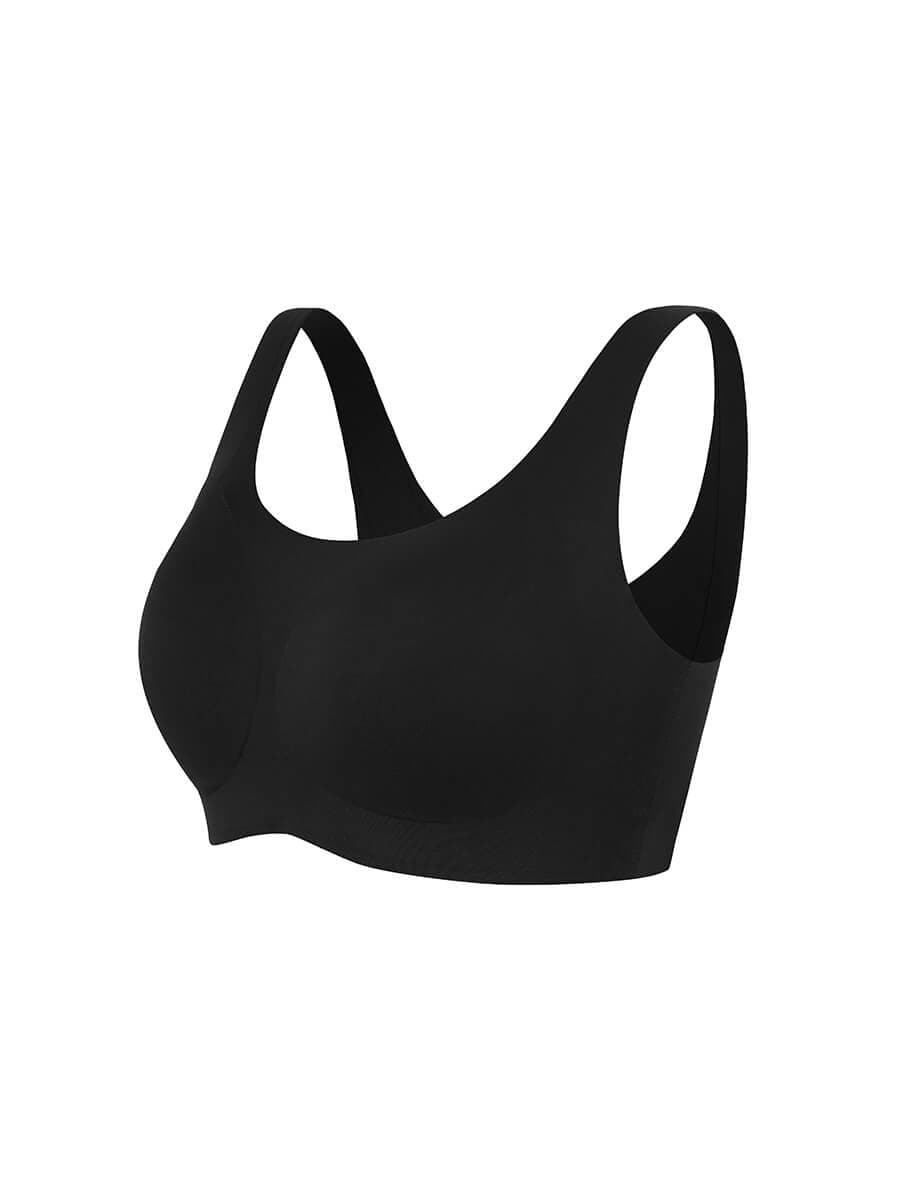 Everyday Comfort Wireless Bust Support Push-Up Bra - Auxieswear