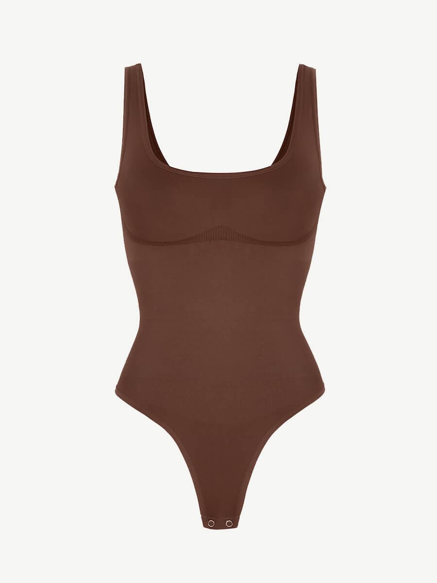 Sleeveless Scoop neckline Belly Control Bodysuit