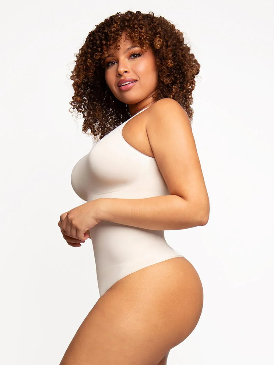 Round High Neck Summer Bodysuit