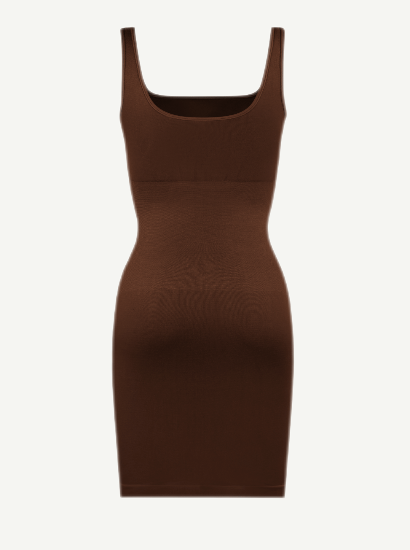 Square Neck Snatched Body Shaping Dress