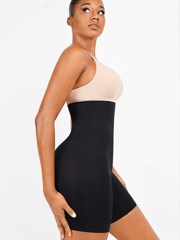 Tummy Control High-Waisted Thigh Slimmer - Auxieswear