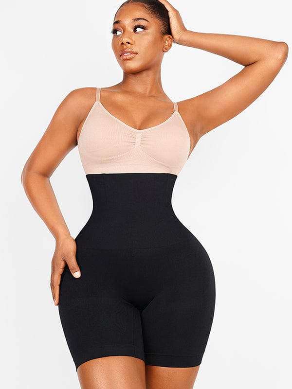 Tummy Control High-Waisted Thigh Slimmer - Auxieswear