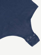 Long Sleeve Scoop Neckline Versatile Bodysuit