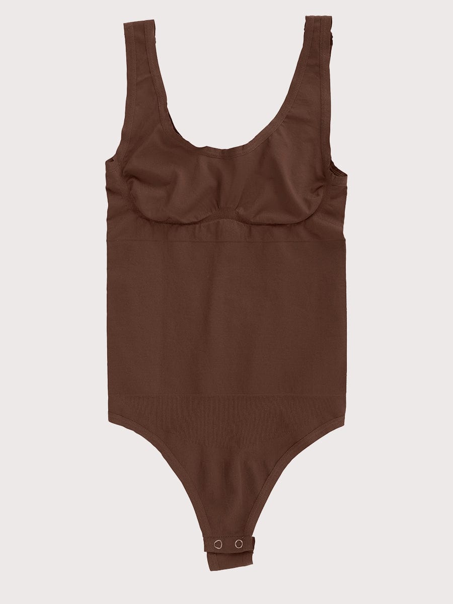 Sleeveless Scoop neckline Belly Control Bodysuit