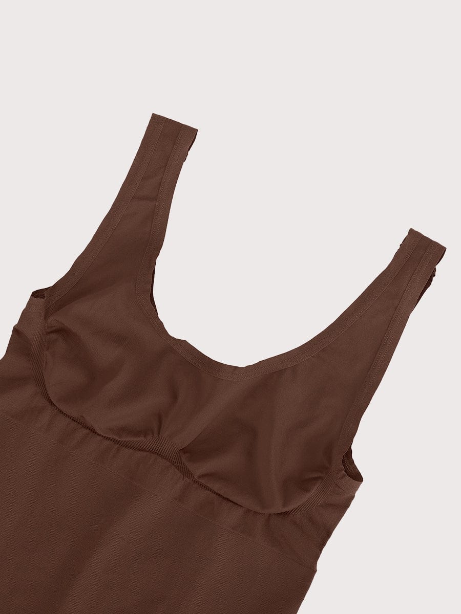 Sleeveless Scoop neckline Belly Control Bodysuit
