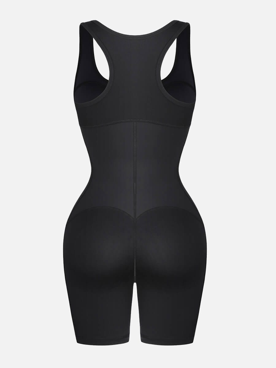 Stretch Athletic Sauna Bodyshaper With Pockets - Auxieswear