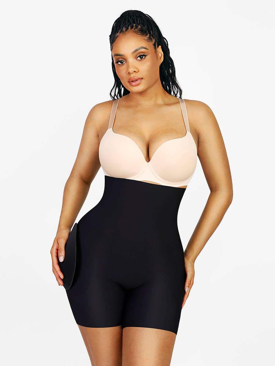 Air Slim High Waisted Thigh Slimmer - Auxieswear