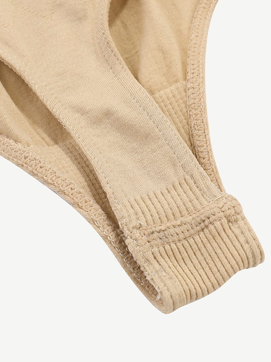 Double-Layerd Tummy Control Thong Brief - Auxieswear