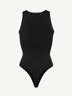 Round High Neck Summer Bodysuit