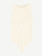 Round High Neck Summer Bodysuit