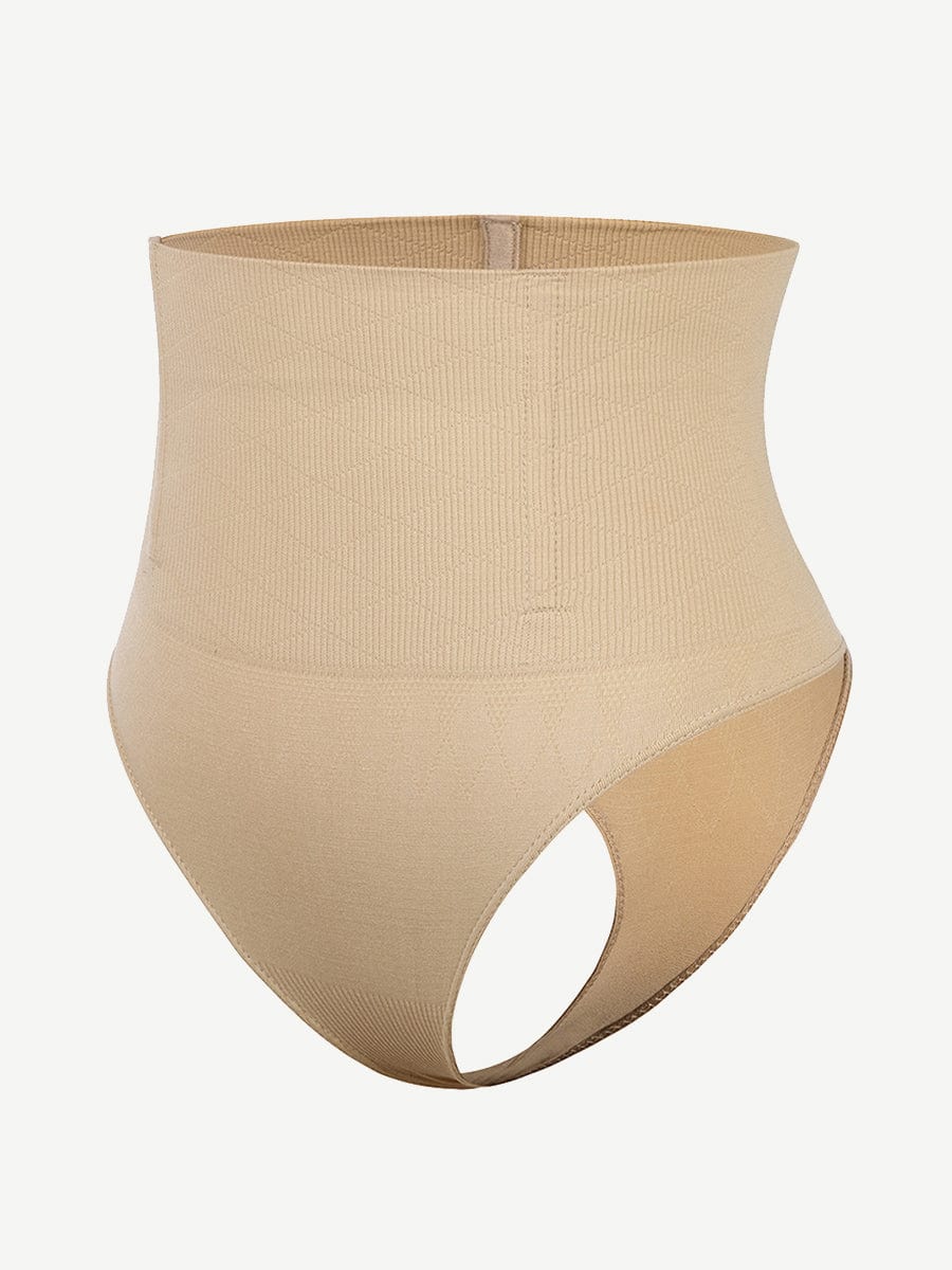 Double-Layerd Tummy Control Thong Brief