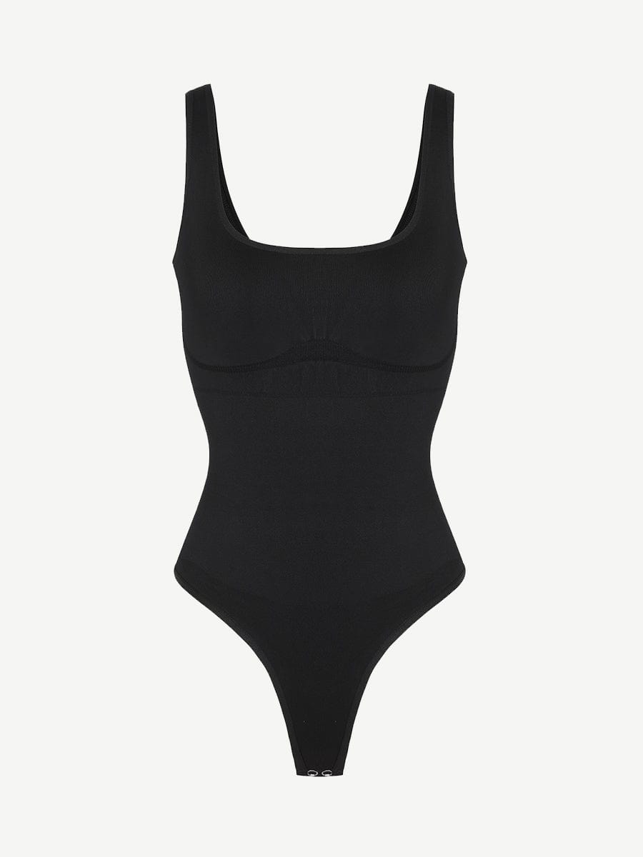 Sleeveless Scoop neckline Belly Control Bodysuit