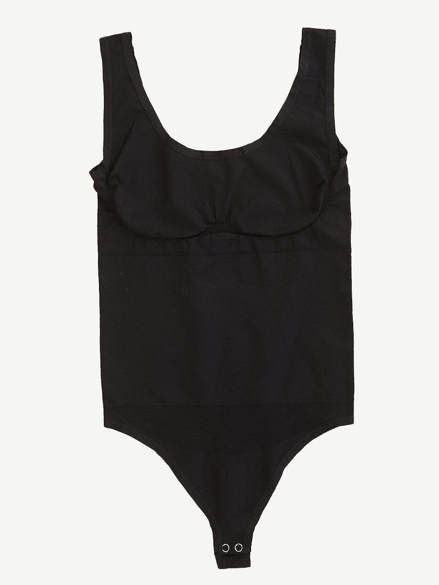 Sleeveless Scoop neckline Belly Control Bodysuit