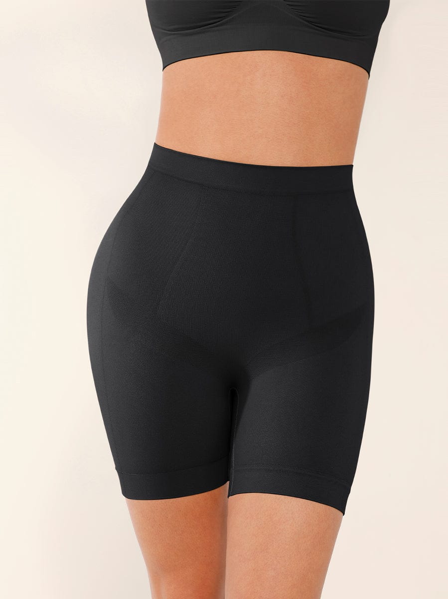 Seamless Mid-Waist Tummy Control Thigh Slimmer