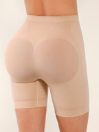 Seamless Mid-Waist Tummy Control Thigh Slimmer