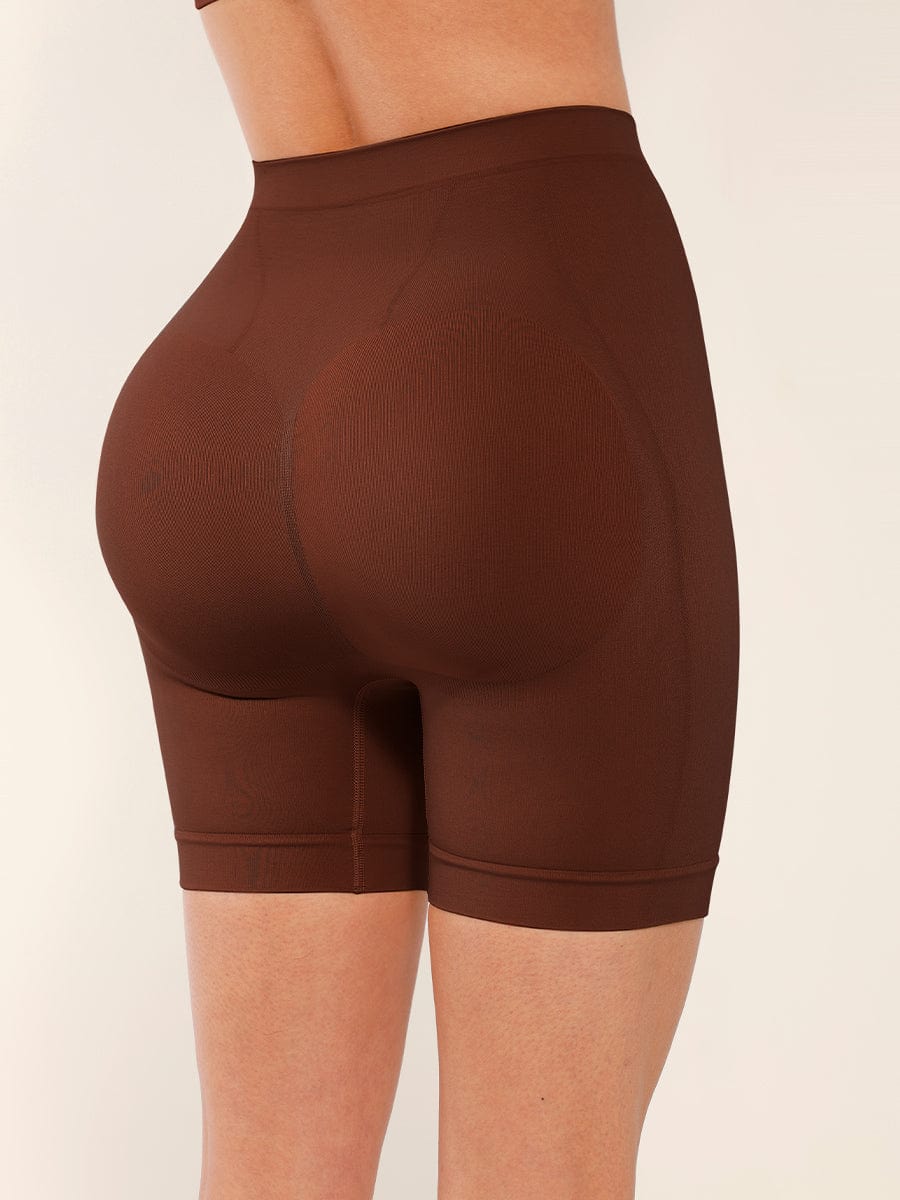Seamless Mid-Waist Tummy Control Thigh Slimmer