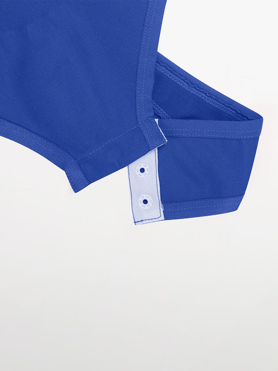 One-shoulder Waist and Abdomen Sculpt Bodysuit - Auxieswear