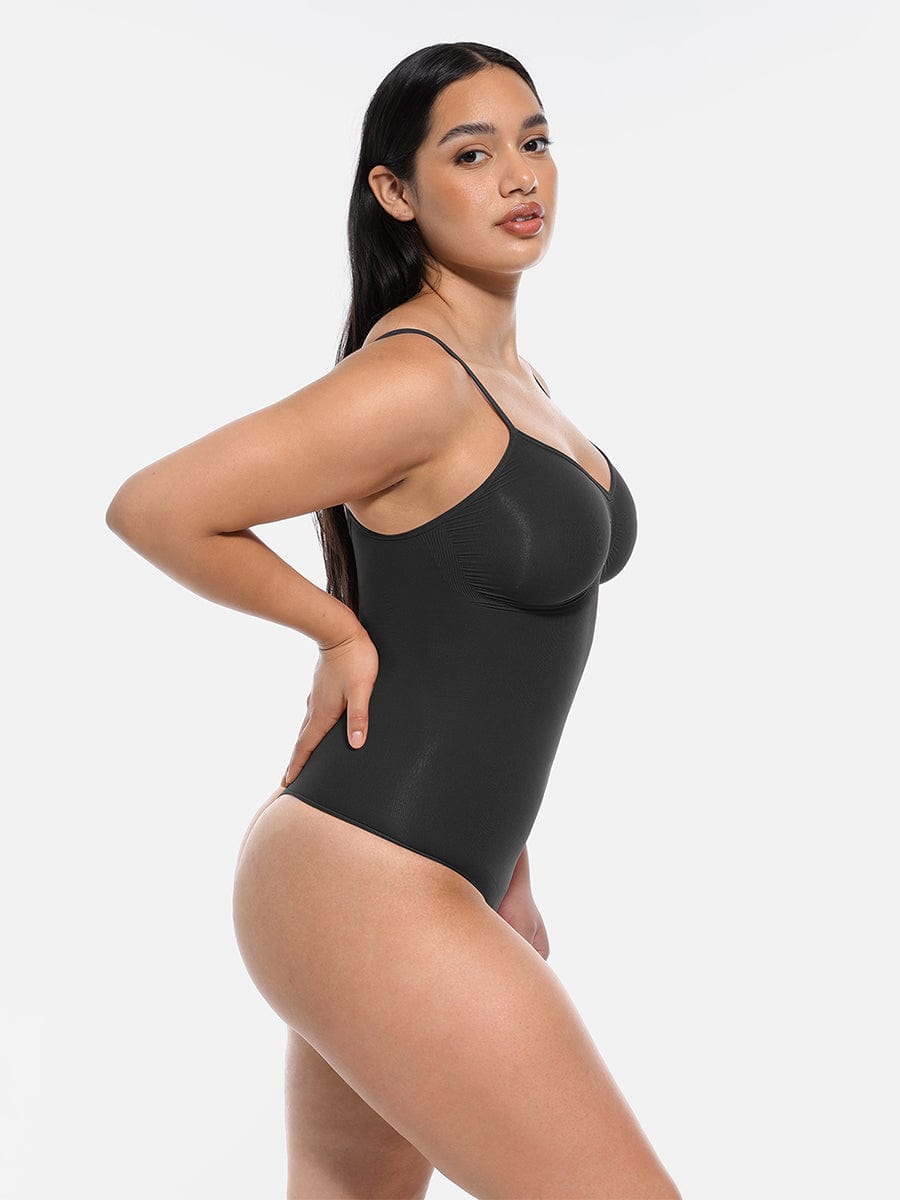 Seamless Sculpt Thong Bodysuit - Auxieswear